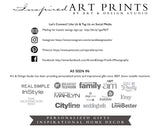 personalized art print wall d_cor inspiredartprints inspired art prints custom photo gifts